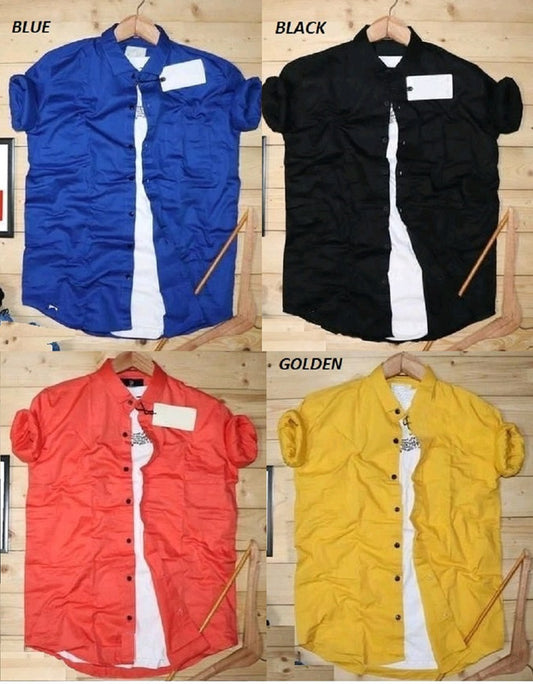 Pack of 4 Plain Shirts